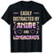 Anime And Longboards Longboard Kawaii Anime Lover Otaku T-Shirt