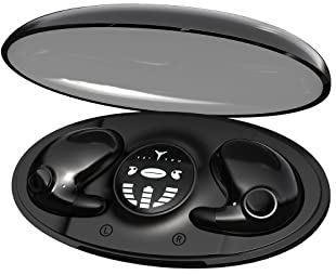 Xmenha Mini Kopfhörer Bluetooth unsichtbar kabellose Kopfhörer für kleine Ohren mit Geräuschunterdrückung Schlafkopfhörer Noise Cancelling in Ear Kopfhörer zum Schlafen Wireless Sleep Headphones