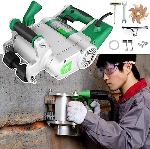 Rainureuse murale 1100W, machine à sous murale, profondeur de rainure réglable, coupe-béton et encocheuse (Color : 25mm)