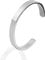 JJDreams Edelstahl Armreif Damen Offene Armreif Silber 8MM Armspange mit Gravur Geschenk für Damen