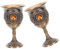 HOMSFOU 2st Weinbecher Aus Metall Champagnerglas Mit Stiel Weinkelch Aus Metall Vintage Weinglas Europäischer Kelch Königlicher Königskelch Tasse Leichter Luxus Weißweinglas Zinn-Legierung