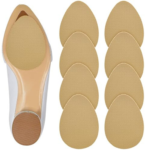 ASTER 8 Stück Anti Rutsch Sohle, Rutschfeste Gummisohlen zum Aufkleben, Selbstklebende Schuhsohlen Reparatur Set, Geräuschreduzierung Schuhe Sohlen für Alle Größen