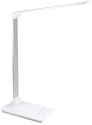 Yardenfun Rechargeable Led Desk Lamp Eye Protection Touch Control and Five Modes for Home Office Reading