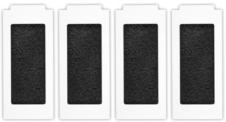 (4 Pièces) T30 Pro Omni Filtre HEPA Compatible avec ECOVACS DEEBOT T30 pro Max/ T30 Omni/ T30S/ T30S Combo/Yeedi M12 Pro+, Pièces de Rechange Pour Aspirateur Robot de Balayage 4 Filtres