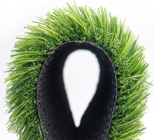 Kunstrasen für Garten, Landschaft, Balkon, Terrasse, Kunstrasenteppich für Garten, Rasen, Landschaft und Terrassen, 2 x 1 m Größe