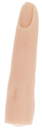 FOMIYES Silicone Practice Fingers for Acrylic Nails Reusable Nail Practice Finger