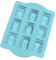 YiQinzcxg Moules en silicone de dessins animés faits maison train véhicule voiture gâteau résine moule de cuisson antiadhésif pâtisserie dessert outil