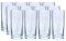 Generisch 12 Stück Cola Longdrink Markengläser Set mit Füllstrich (12x400ml)