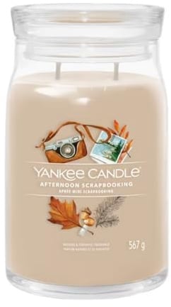 Yankee Candle Signature Duftkerze im Glas Signature Afternoon Scrapbooking,