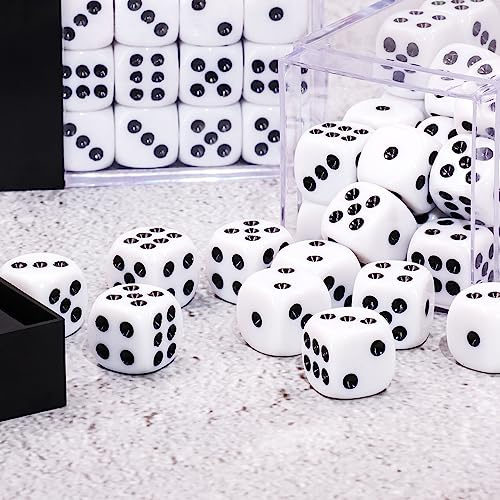 Epic Forge - Dadi a 6 lati – Set di 36 – 12 mm – Bianco