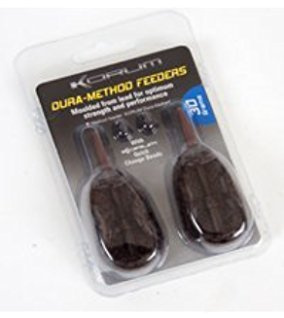Korum Method Feeder 45g Brown Cylindrical Metal