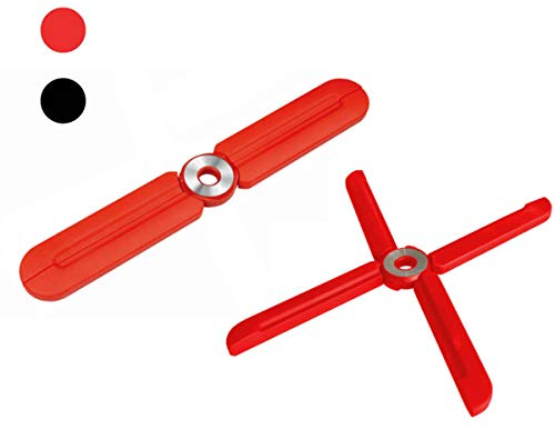 WEDO 206300102 Design Topfuntersetzer, Aufklappbar, für Töpfe bis Ø 25 cm, hitzebeständig bis 230 °C 22 x 3 x 1 cm, Silikon, magnetischer, gebürsteter Edelstahlring, Rot