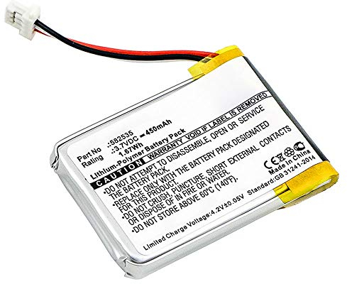 subtel, Akku Navi kompatibel mit Mitac Mio Mivue 388 (450mAh, 3.7V) Ersatzakku 1ICP6/26/36 582535