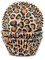 House of Marie 50 moldes de papel para magdalenas, diseño de leopardo