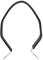 Terisass Collier de Tuyau d'échappement de Moto hexagone Silencieux d'échappement Tuyau de Silencieux Support de (Primaire) Collier Silencieux Moto+Pate de Fixation Silencieux