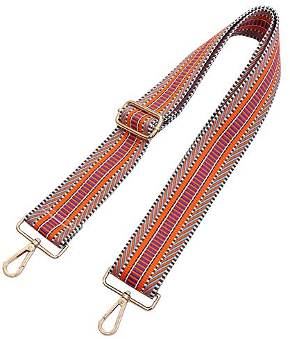 Schultergurt Tragegurt Bunter Verstellbarer Tschengurt Umhängegurt für Schultertasche Tragetaschen und Handtaschen DIY Zubehör Schulterriemen