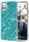 OKZone Cover per Huawei P40 Lite [con Pellicola Proteggi Schermo], Custodia Lucciante con Brillantini Glitters Ultra Sottile Designer Case Cover (Verde)