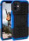 ONEFLOW Tank Case für Apple iPhone 12 Mini Hülle Outdoor, stabile Panzerhülle mit Kamera und Display Schutz, sichere Handyhülle, TPU Handy Schutzhülle mit Ständer, Blau Schwarz