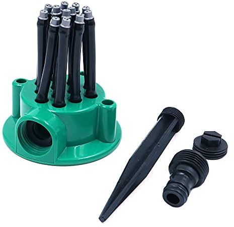 CENPEK Garden Lawn Sprinkler and Stand with Extend-A-Riser Stand Combo Offer