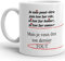 Kalféa Mug amour je t'aime pour toujours tasse céramique idée cadeau originale déclaration femme homme fiancé chéri conjoint partenaire amoureux fête anniversaire Noël Saint Valentin 325ml
