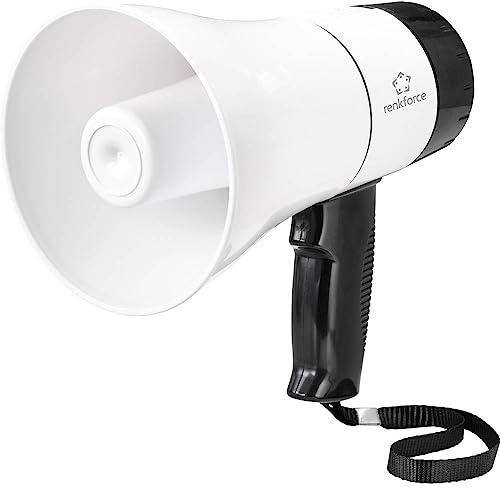 SpeaKa RF-MP-200 Megaphon Aufnahmefunktion, mit Haltegurt