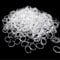 Hanyousheng Elastici Per Capelli, 500 Pcs Piccoli, Trasparente, per Treccine, Mini per Bambini, Acconciature Sposa, Coda di Cavallo