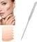 Cosmetic Spatulas Liquid Foundation Spatula Stainless Steel Ergonomic Nail Art Makeup Stirring Rod for Mixing Cream Skincare or Scraping Jars