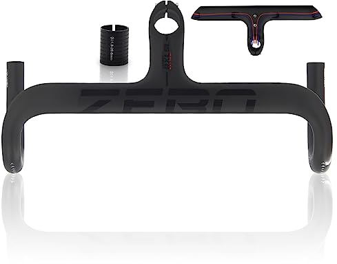 RXL SL Guidon Carbone 1-1/8 Cintres Velo Route Intégré Guidon Course Carbon 1-1/4 Cintre Route UD Mat 400 * 90mm