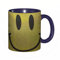 Tasse Keramik Designer-Smiley-Gesicht traurige Runde Kaffeetassen Große 330ml Mit Henkel 100% Handbemalt Trinkgläser Mit Griff Personalisierte Geschenk
