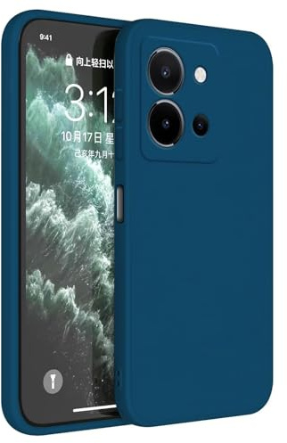 Topme Handyhülle Hülle Fur vivo Y36 (6.64 Inches) Case Schutzhülle, Hautschutz Aus TPU Silikonhülle - Saphirblau