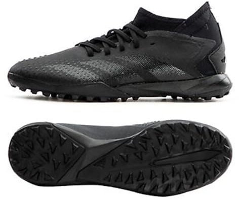 Predator Accuracy.3 Turf Boots - Black (UK_Footwear_Size_System, Adult, Men, Numeric, Medium, Numeric_8)