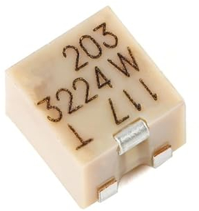 5pcs 10% 0,25W 3224W SMD Precision Trimmer Potentiometer Einstellbarer Widerstand,3224W-1-201E 200ohm