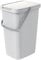 Keden Systema Q Cubo de Basura Cubo de Reciclaje (20L, Color Ceniza)