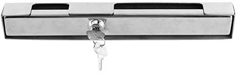 Sicherheits-Außenbordmotorschloss mit 2 Schlüsseln, Robustes Außenbordmotorschloss aus Edelstahl, Passend für die Meisten Außenbordmotoren, Verhindert Diebstahl und Lösen der