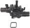 Thermostat Housing Kit With Sensor Fits Vauxhall Opel Insignia Astra 2008 to 2017 1338402 5535331 1338177 1338370 1338372