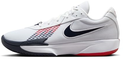 Nike AIR Zoom G.T. Cut Academy White/Obsidian-Sport RED - 13