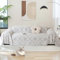 jianyana Sofa überzug 2 Sitzer, Sofaüberwurf 180×300CM Weich Sofabezug Universal Couch überzug mit Sofaschoner Atmungsaktiv Maschinenwaschbar Möbelschutz für nordisches Sofa