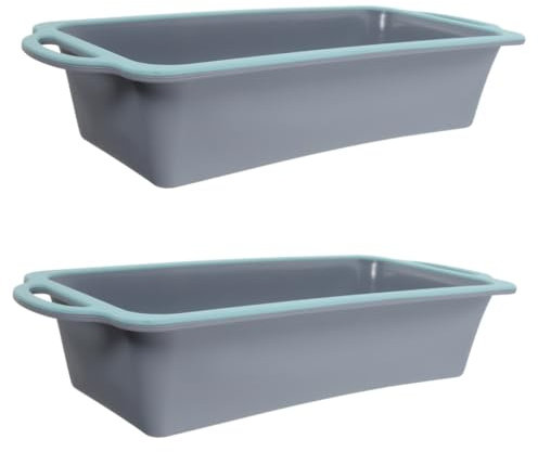 Ciieeo 2st Toastform Backbleche Kuchenformen Zum Backen Wok Kuchen Backform Muffinform Gadgets Backformen Liner Fritteuse Bratpfanne Mit Deckel Mini-kuchenformen Silikonformen Kieselgel