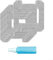 Zeroupshop Lot de 6 lingettes de nettoyage réutilisables pour fenêtre Ecovacs en microfibre pour robot nettoyeur Winbot W1 Pro W2 Gris 25,5 cm