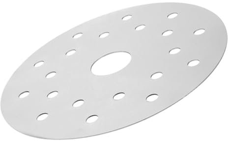 Healifty Disque Convertisseur de Plaque à Induction Acier Inoxydable Adaptateur de Cuisson pour Ustensiles Non Magnétiques