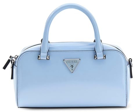 GUESS Handtasche Umhängetasche Arnela II Mini Satchel Sky Blue hellblau