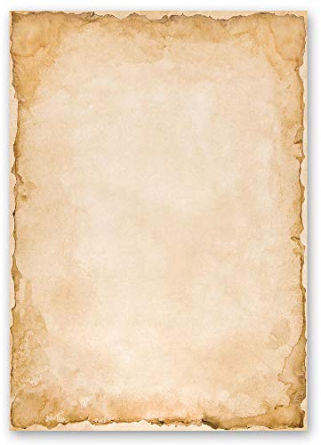 100 Blatt Briefpapier Antik & History VINTAGE - DIN A6 Format - Paper-Media