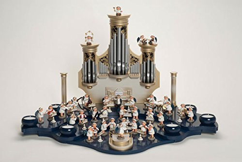 Rudolphs Schatzkiste Tischdekoration Dirigenten Podest für Engel BxTxH= 6,5x8,5x5cm NEU Sockel Engel Miniatur Figuren Erhöhung Kerze Kerzenleuchter Leuchter Wachskerze Kirche Holz Kerzenhalter