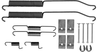 Borg & Beck BBK6338 Fitting Kit - Shoes To Fit Nissan Navara (D40) 07/05-
