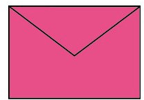 Coloretti-5er Pack Briefumschläge C6, Pink