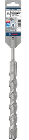Bosch 1x PRO SDS plus-5X Hammer Drill Bit (for Reinforced concrete, Concrete, Ø 24,00 mm, Professional Accessory Rotary Hammer Drill)