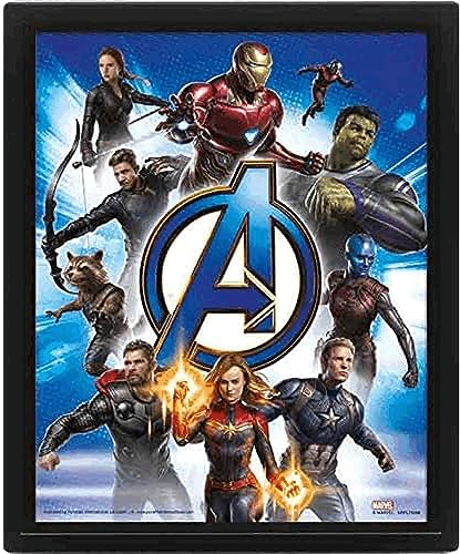Pyramid 3D Lenticular Poster - Avengers: Endgame (Avengers Unite) (3 Posters)