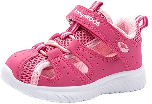 KangaROOS Unisex Baby KI-Rock Lite EV Sneaker, Daisy Pink/Fuchsia Pink 6176, 23 EU