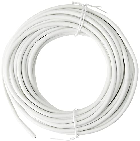 Pro Elec PEL01098 0.50 mm2 2182Y 2-Core mains Cable, 3A, White, 10 m