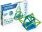 Geomag Classic - 60 Teile - Magnetisches Konstruktionsspielzeug für Kinder - Green Line - Lernspiel aus 100% Recyclingkunststoff